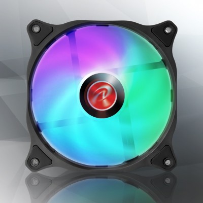 Ventola Raijintek EOS 12 Rainbow ARGB PWM Fan 120 mm