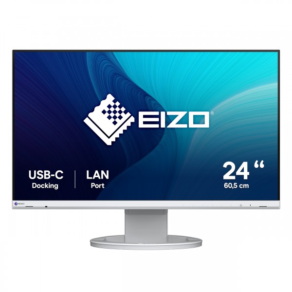 Monitor EIZO FlexScan EV2490-WT 24'' FullHD IPS 60 Hz USB-C LED Bianco