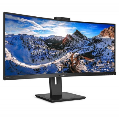 Monitor Philips 346P1CRH 00 34'' WQHD VA USB-C HDMI HDR LED nero