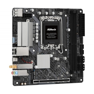 Scheda madre ASROCK B760M ITX D4 WIFI socket 1700