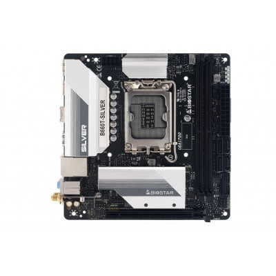 Scheda Madre Biostar B660T-Silver socket 1700 Mini-ITX