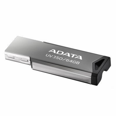 Pendrive ADATA UV350 64 GB USB A 3.2 argento