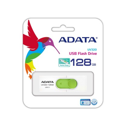 Pendrive ADATA UV320 128GB USB A 3.2 bianco