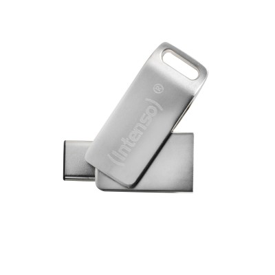 Pendrive Intenso cMOBILE LINE 64 GB USB A 3.2 USB C 3.2 argento