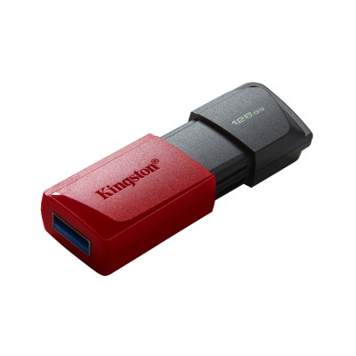 Pendrive Kingston DataTraveler Exodia M 128 GB USB A 3.2 rosso nero