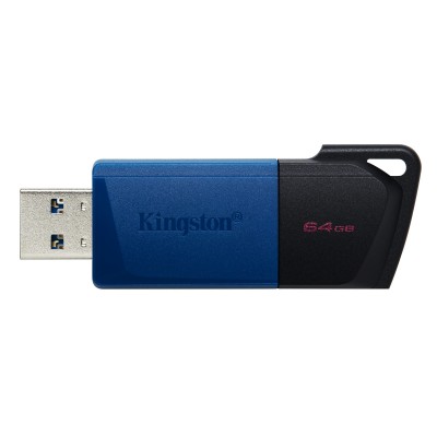 Pendrive Kingston DataTraveler Exodia M 64 GB USB A 3.2 blu nero