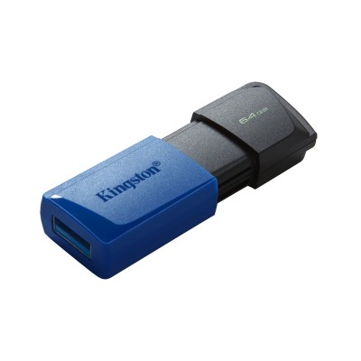 Pendrive Kingston DataTraveler Exodia M 64 GB USB A 3.2 blu nero