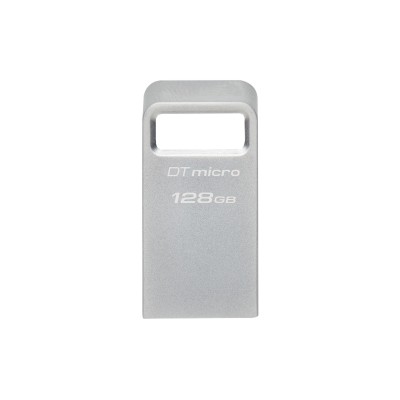 Pendrive Kingston DataTraveler Micro 128 GB USB A 3.2 argento