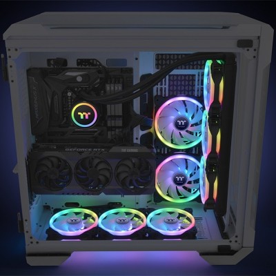 Ventole Thermaltake Swafan 12 Premium 120mm confezione da 3