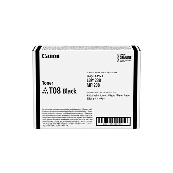 Toner Canon nero T08 3010C006 ~11000 pagine