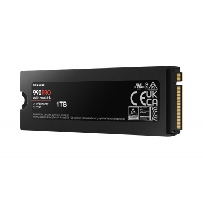 SSD Samsung NVMe serie 990 PRO PCIe 4.0 M.2 1 TB Heatsink