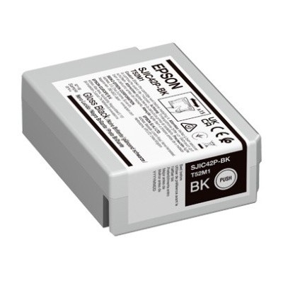 Cartuccia Epson d'inchiostro nero C13T52M140 SJIC42PBK 50ml