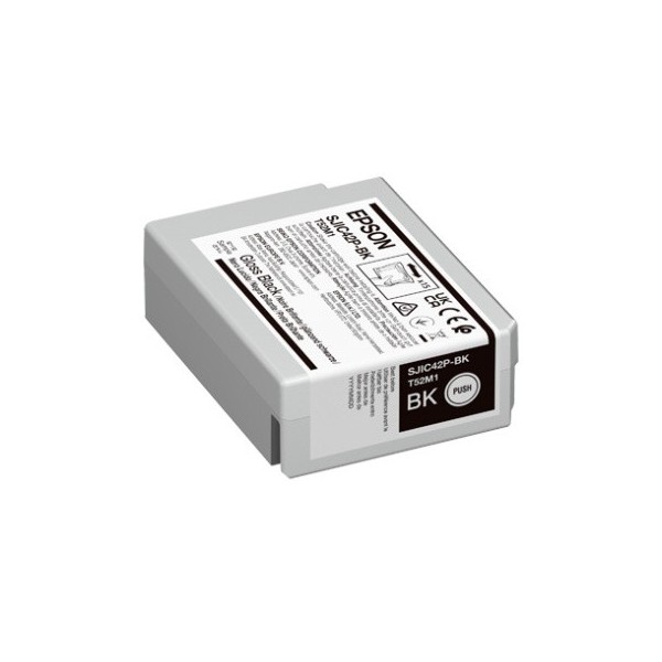 Cartuccia Epson d'inchiostro nero C13T52M140 SJIC42PBK 50ml