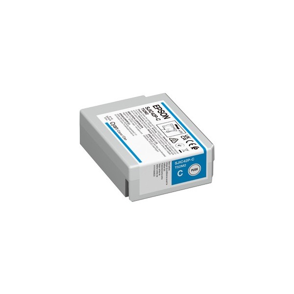 Cartuccia Epson d'inchiostro ciano C13T52M240 SJIC42PC 50ml