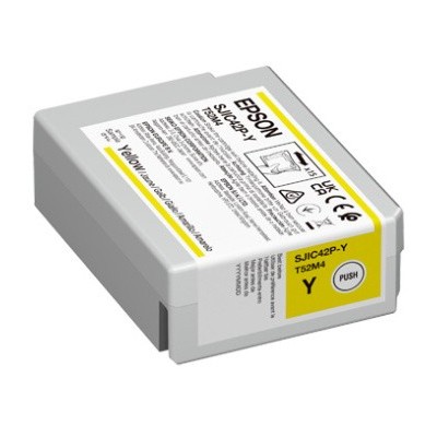 Cartuccia Epson d'inchiostro giallo C13T52M440 SJIC42PY 50ml