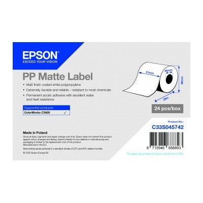 Etichette Epson Bianco C33S045742 S045742