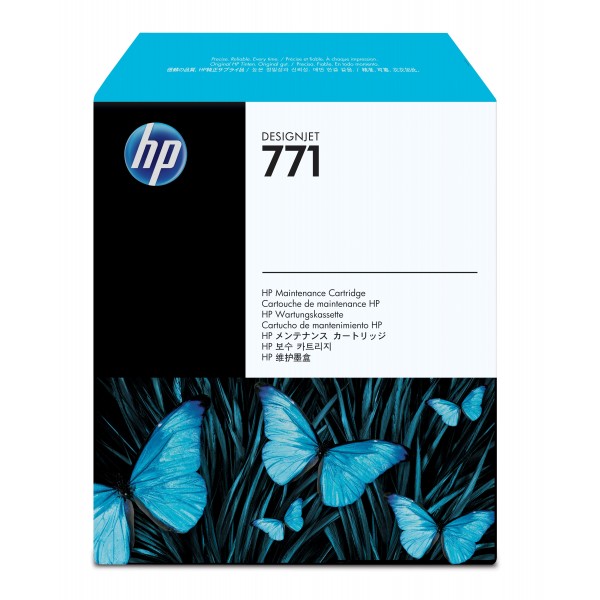 HP Rullo Fusore Trasparente CH644A 771 cartuccia per pulire