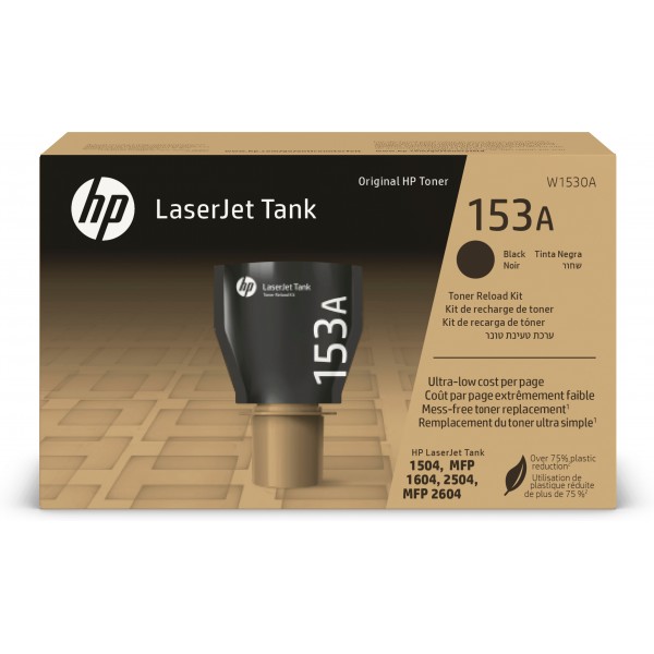 HP toner nero W1530A 153A 2500 pagine