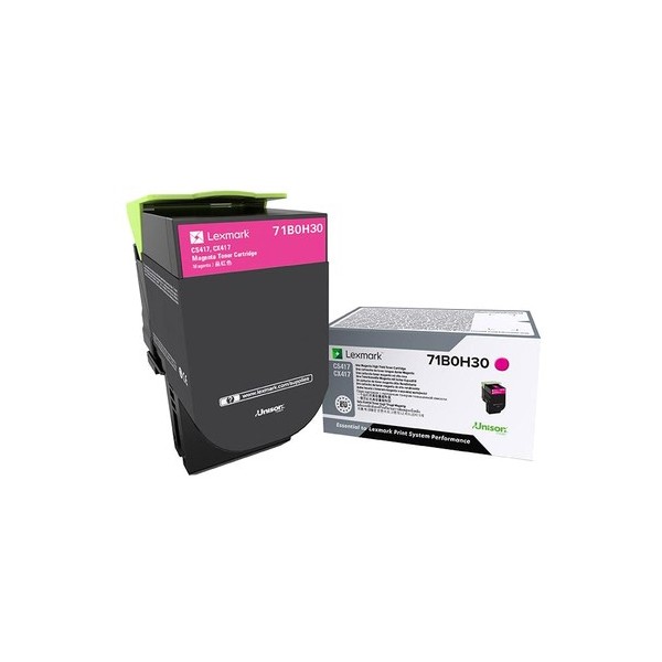 Lexmark toner magenta 71B0H30 3500 pagine