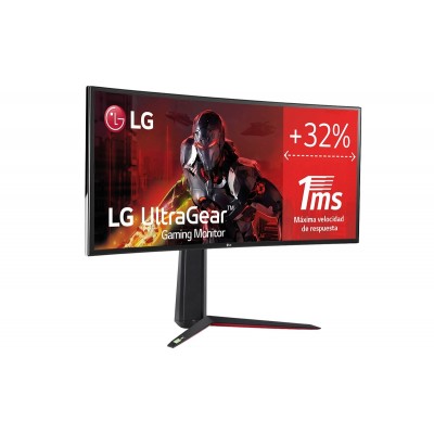 Monitor LG Curvo 34GN850P-B 34" 3440 x 1440 Pixel Wide Quad HD LED Nero