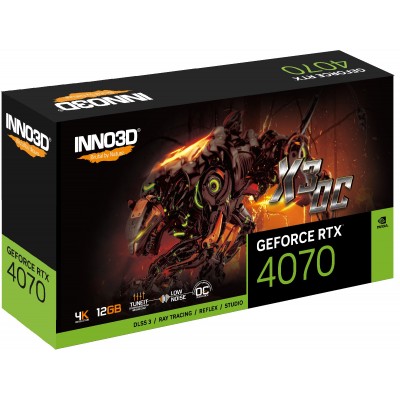 Scheda video Inno3D GeForce RTX 4070 12GB X3 OC