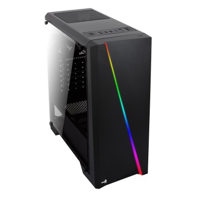 Case Aerocool Cylon Nero Vetro Temperato Midi Tower