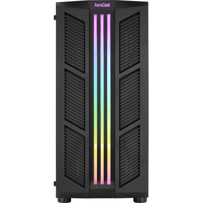 Case Aerocool Prime v1 Nero Vetro Temperato Midi Tower