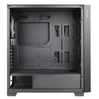 Case Azza Aero 480 Nero Parte Anteriore In Rete Midi Tower