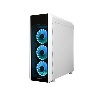 Case Chieftec GL-03W-OP Scorpion 3 White Bianco Midi Tower 2 Vetri Temperati