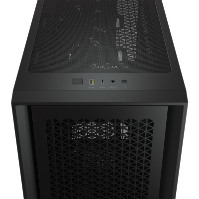 Corsair iCUE 4000D RGB Airflow Mid-Tower, Tempered Glass - schwarz