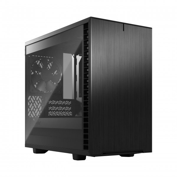 Case Fractal Design Torrent Nano RGB Black TG Light Tint Nero Midi Tower Mini ITX