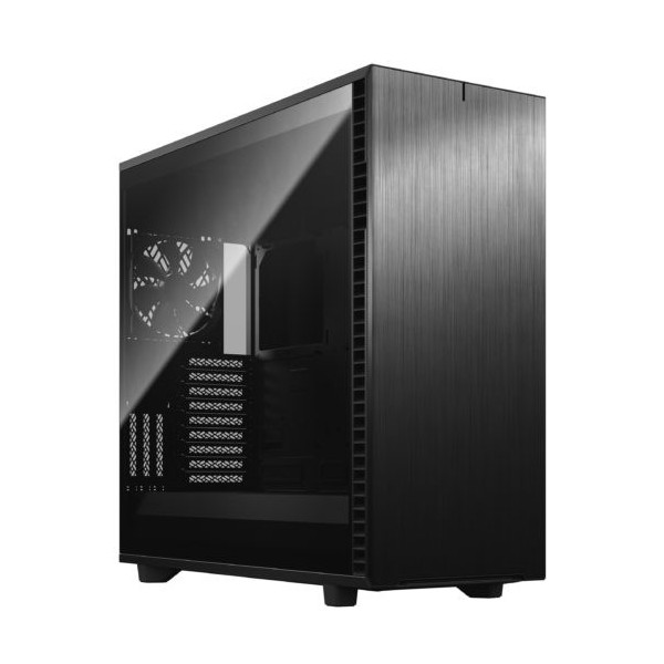 Case Fractal Design Define 7 XL Black Dark TG Big-Tower Vetro Temperato Nero