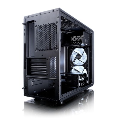 Case Fractal Design Focus G Mini Nero Midi Tower Vetro Micro-ATX