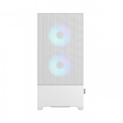 Case Fractal Design Pop Air RGB White TG Clear Tint Midi-Tower Bianco