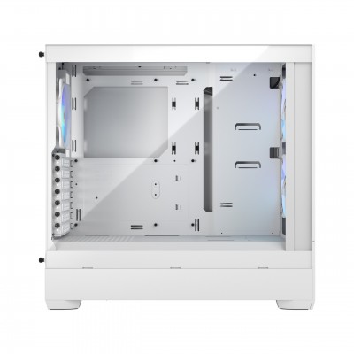 Case Fractal Design Pop Air RGB White TG Clear Tint Midi-Tower Bianco