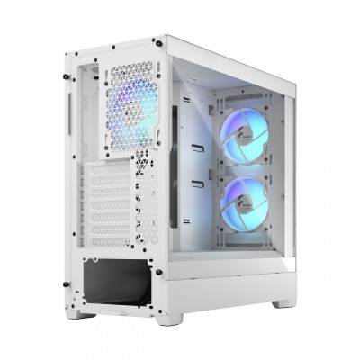 Case Fractal Design Pop Air RGB White TG Clear Tint Midi-Tower Bianco