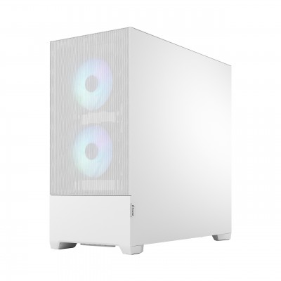 Case Fractal Design Pop Air RGB White TG Clear Tint Midi-Tower Bianco