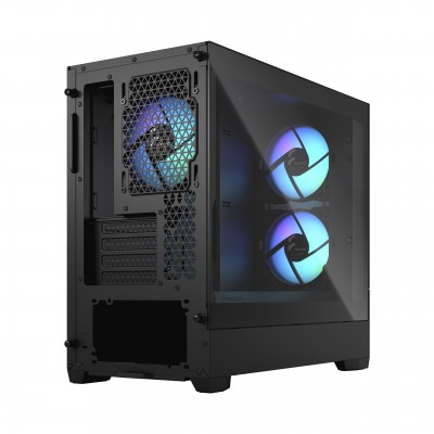 Case Fractal Design Pop Mini Air RGB Clear Tint Micro-ATX Vetro Temperato Nero