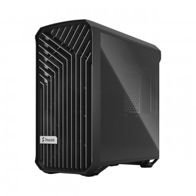 Case Fractal Design Torrent Compact Black TG Dark Tint Nero Vetro Temperato Midi Tower E-ATX