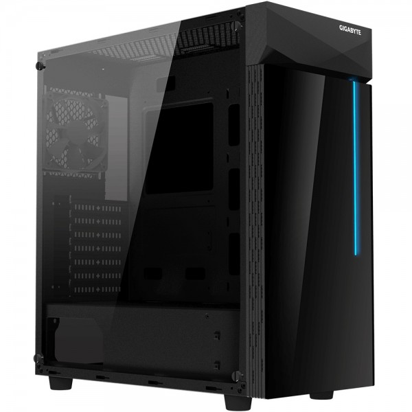 Case GIGABYTE GB-C200G Nero Vetro Temperato Midi Tower