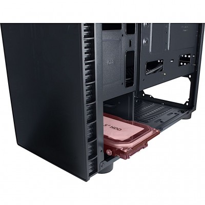 Case Inter-Tech CXC2 Nero Vetro Frontale Temperato Laterale In Acrilico Midi Tower