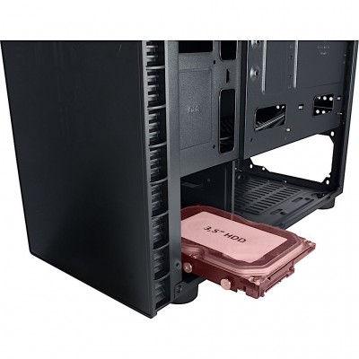 Case Inter-Tech CXC2 Nero Vetro Frontale Temperato Laterale In Acrilico Midi Tower