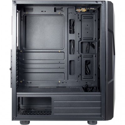 Case Inter-Tech IT-3306 Cavy Nero Pannello Laterale In Acrilico Midi Tower