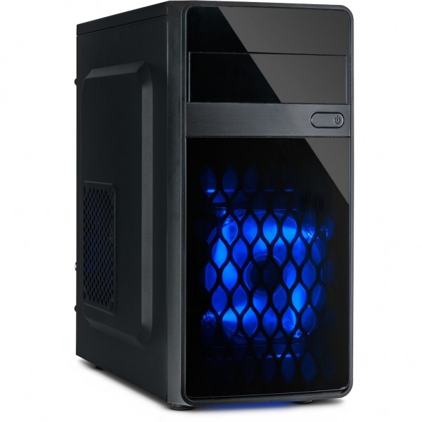 Case Inter-Tech MA-01-P Micro Nero Mini Tower Micro ATX Con Alimentatore SL-500K Da 500W