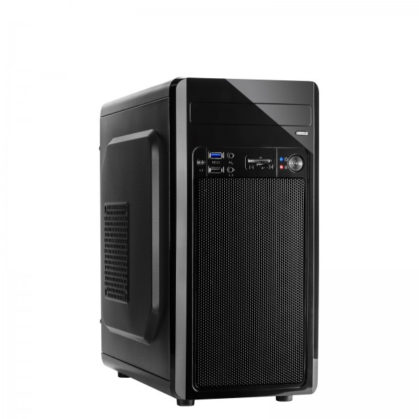 Case Inter-Tech MC-02 Micro Nero Mini Tower Micro ATX