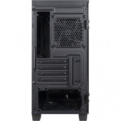 Case Inter-Tech X-608 Infinity Micro Infinity-Mirror Nero Vetro Temperato Midi Tower