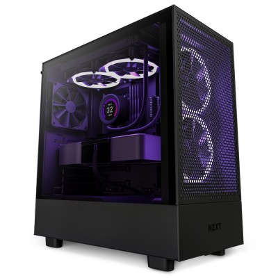 Case NZXT H5 Flow RGB Midi-Tower Nero