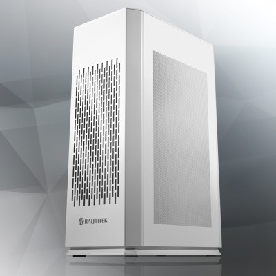 Case RAIJINTEK OPHION Elite White Bianco Mini Tower Mini ITX