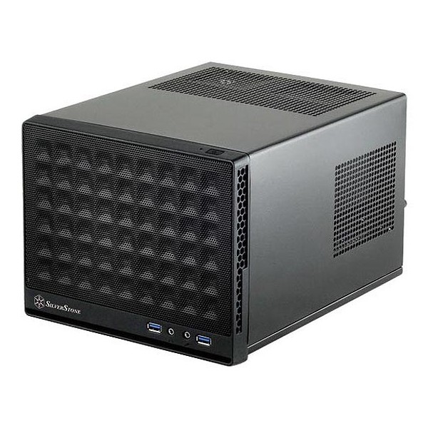 Case SilverStone SG13B Nero Desktop Mini Tower Mini DTX