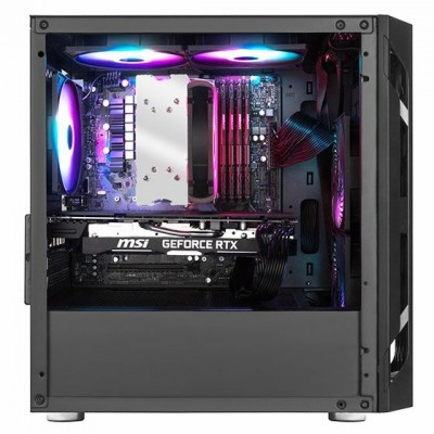 Case SilverStone Fara H1M Micro-ATX Nero